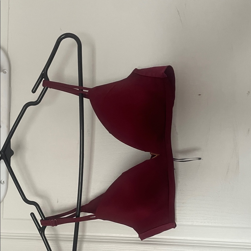 Victoria's Secret Burgundy Bra